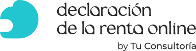 footer declaración de la renta online logo